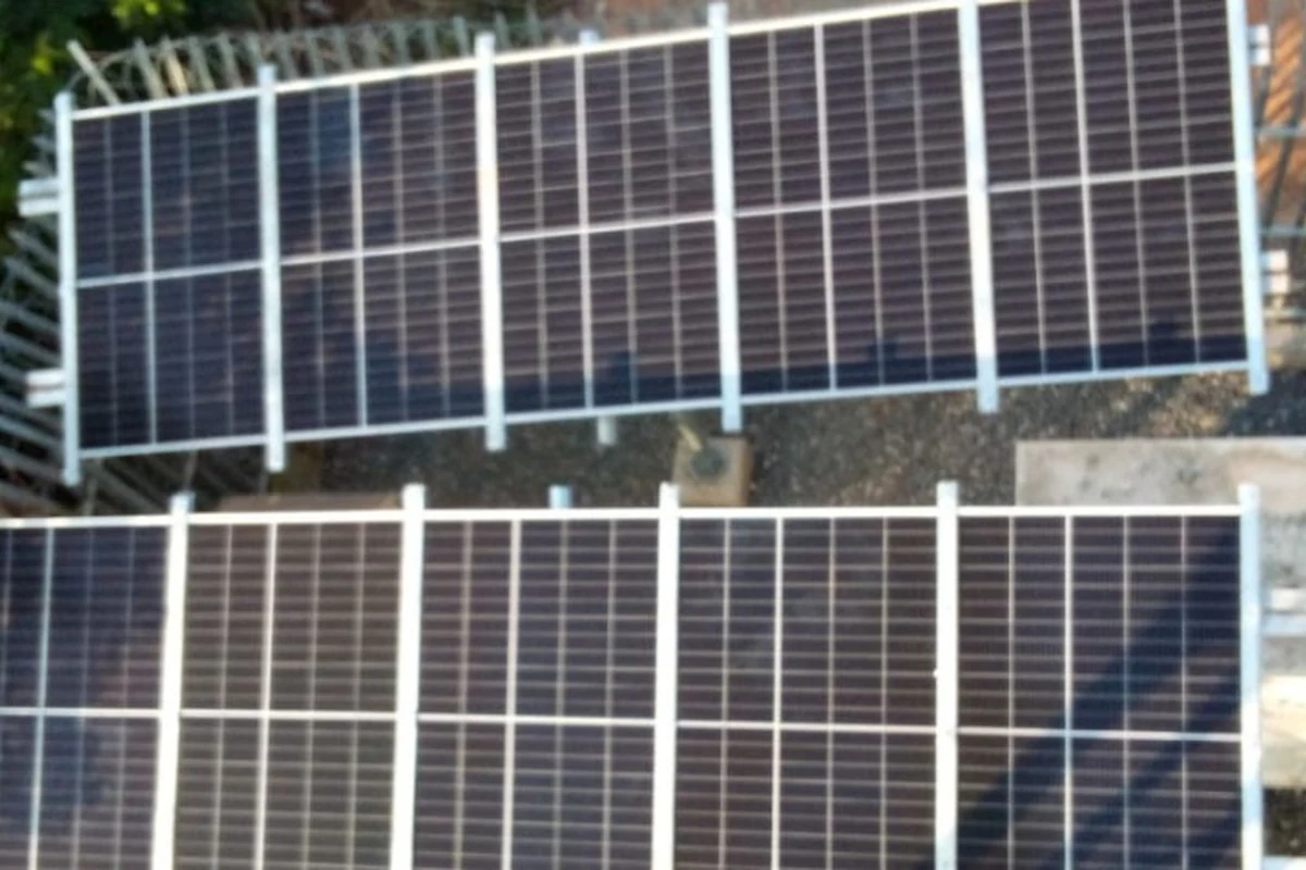 Solar array installation